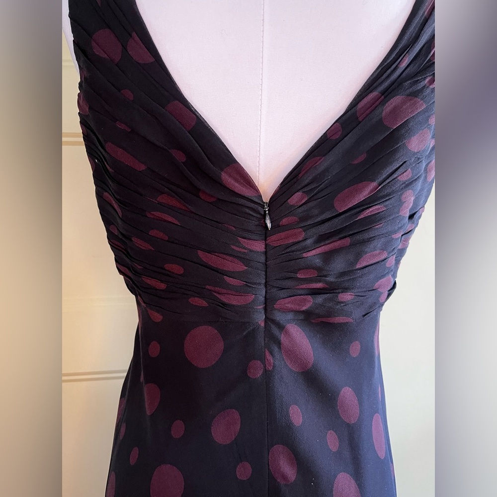 Anne Klein Dress Silk Dress Size 12 - Picture 5 of 10